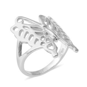 2/$30 Sterling Silver 925 Butterfly Ring Sz 7